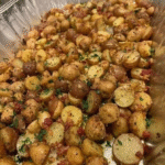 Vegan Garlic Parmesan Roasted Potatoes