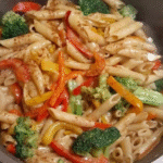 Vegan Rasta Pasta with Broccoli