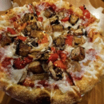 Vegan Tempeh Pizza (serves 2–3)
