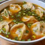 Vegan Dumpling Soup