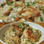 Keto Creamy Garlic Chicken