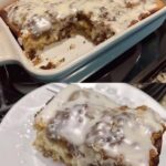 Vegan Cinnamon Roll Cake