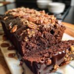 Vegan German Chocolate Loaf Cake