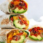 Butternut Squash Bean Burritos