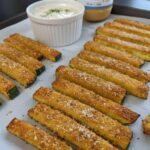 Air Fryer Protein Zucchini Sticks