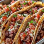 Low-Carb Beef Tacos with Fresh Pico