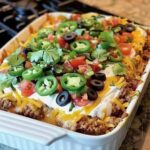 Keto Low-Carb Taco Casserole