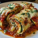 Vegan Zucchini Lasagna Rolls