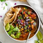 Easy Vegan Taco Soup