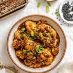 Vegan Sticky Sesame Cauliflower