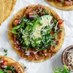 Avocado & Refried Bean Tostadas