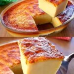 Easy Creamy Baked Milk Custard Cake