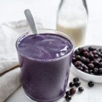 simple vegan Blueberry Banana Smoothie