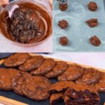 Vegan Double Chocolate Chunk Cookies
