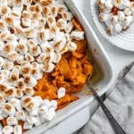 Vegan Candied Yams with Marshmallows