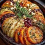 LAYERED SWEET POTATO GRATIN