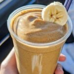 Peanut Butter Banana Smoothie.
