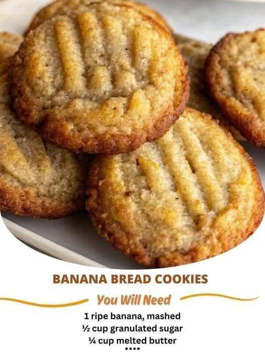 Banana Bread Cookies
