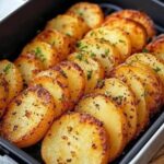 SLICED POTATOES IN THE AIR FRYER