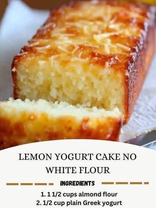 Lemon Yogurt Cake No White Flour