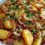 Air Fryer Fried Potatoes & Onions