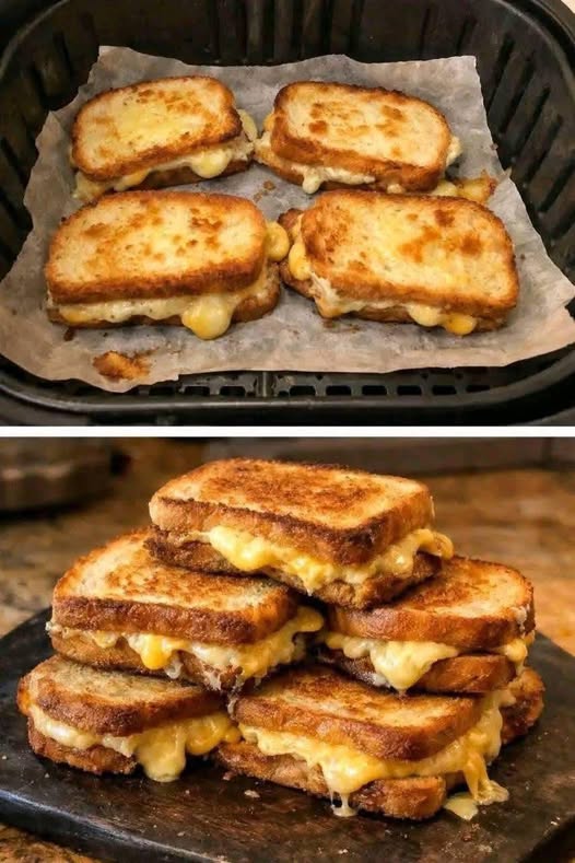Easy Air Fryer Egg on Toast