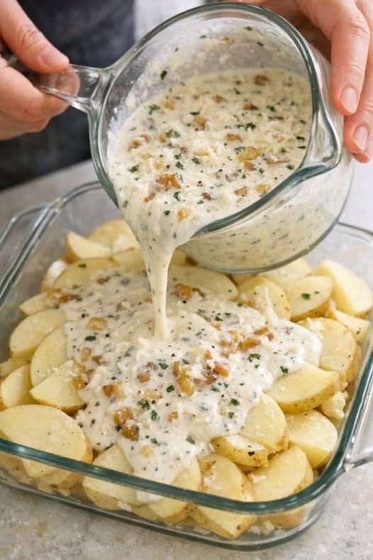 Fried Potatoes and Onion