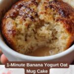 Banana Yogurt Oat Mug Cake