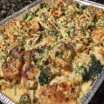Keto Broccoli and Chicken Creamy Casserole