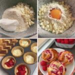 Keto Raspberry Cheesecake Protein Muffins