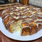 Vegan Chocolate & Cream Pull-Apart Bread