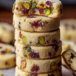 Vegan Pistachio & Cranberry Cookies