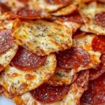 Keto 2 Ingredient Pizza Chips