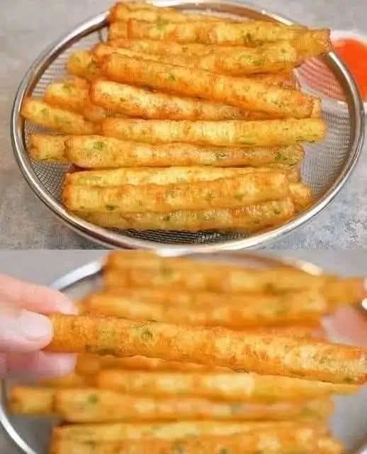 Air Fryer Crispy Potato Sticks