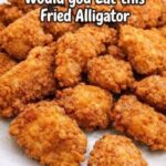 Air Fryer Fried Alligator Recipe