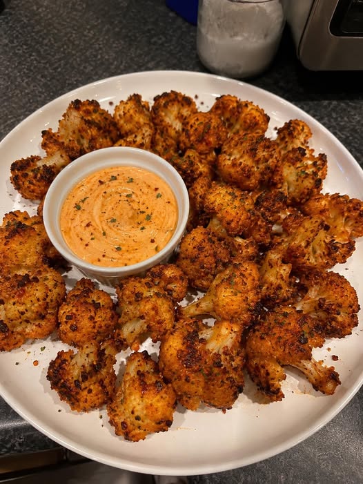 Air Fried Crispy Cauliflower