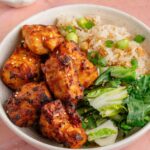 Air Fryer BBQ Tofu Nuggets