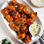 Air Fryer Buffalo Cauliflower Bites