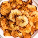 Air Fryer Maple Cinnamon Apple Chips
