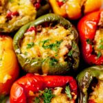 Air Fryer Stuffed Bell Peppers