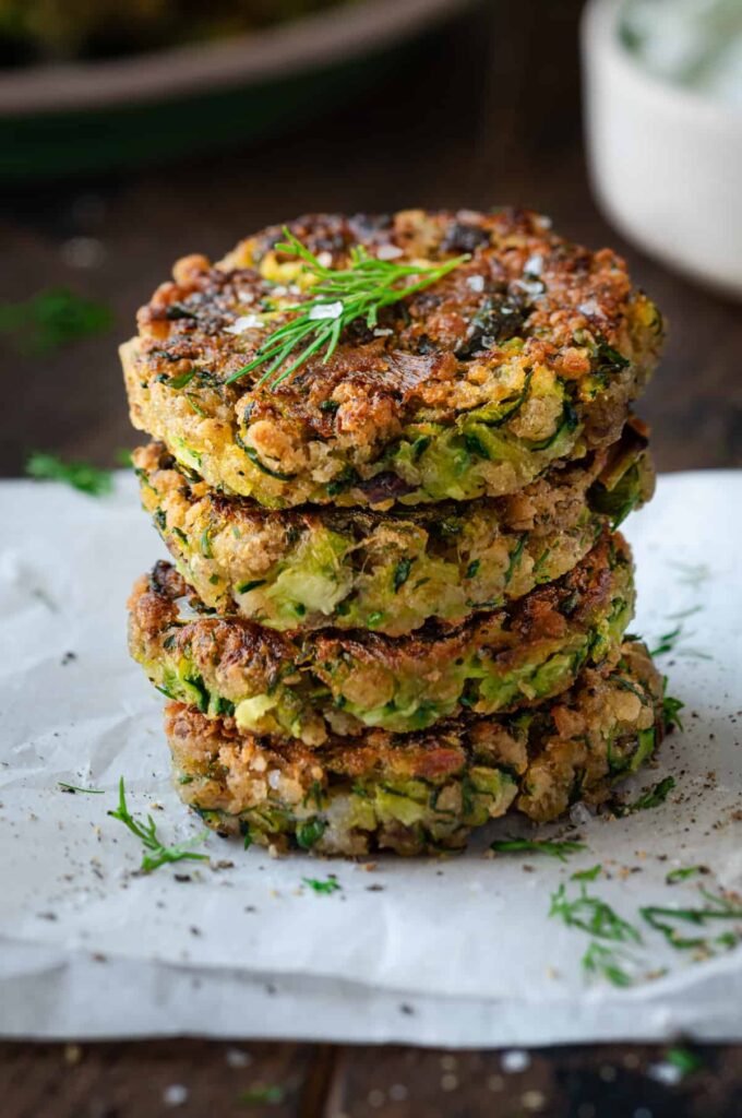 Air Fryer Zucchini Fritters