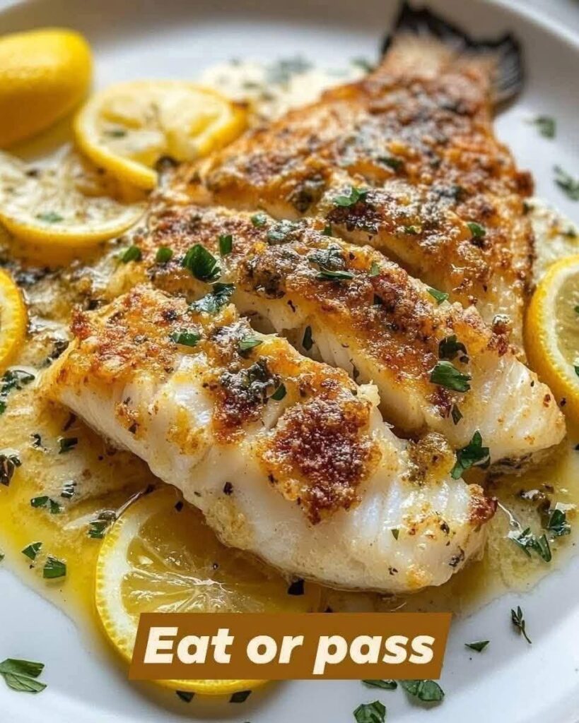 Baked Lemon Herb White Fish with Steamed Vegetables