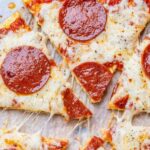 Cottage Cheese Protein Flatbread Pizza