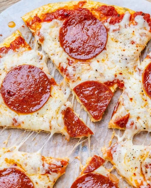 Cottage Cheese Protein Flatbread Pizza