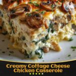 Creamy Cottage Cheese Chicken Casserole