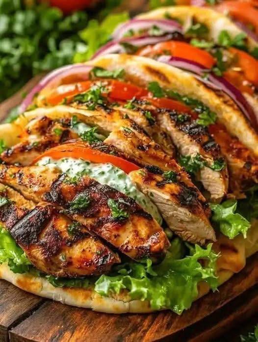 Grilled Chicken Gyro