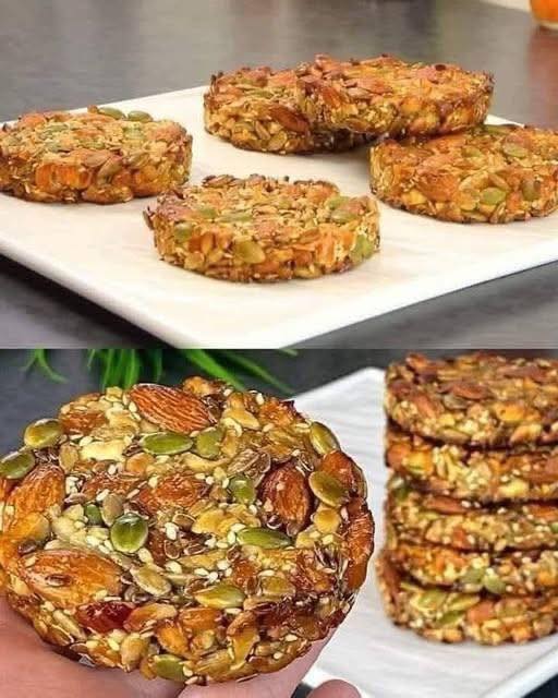 Weight Watchers–Style Healthy Nut & Seed Energy Cookies