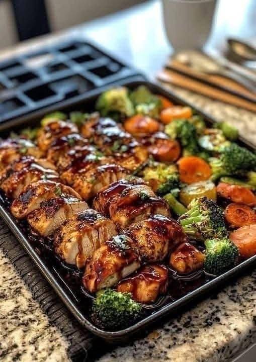 High-Protein Low-Carb Teriyaki Chicken & Veggies (Weight Watchers-Style)