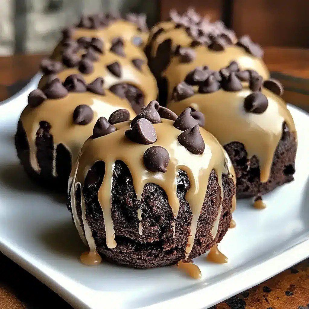 Homemade Protein Brownie Bombs
