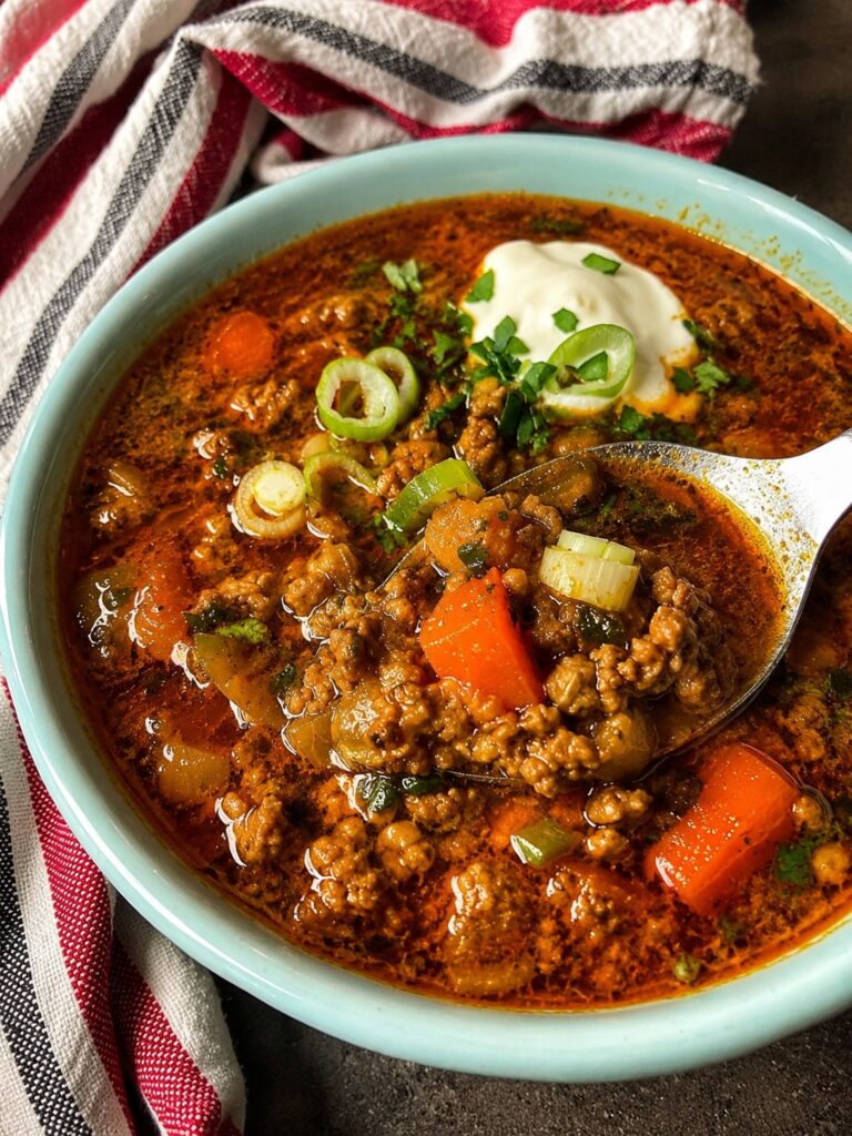 Keto Creamy Taco Soup